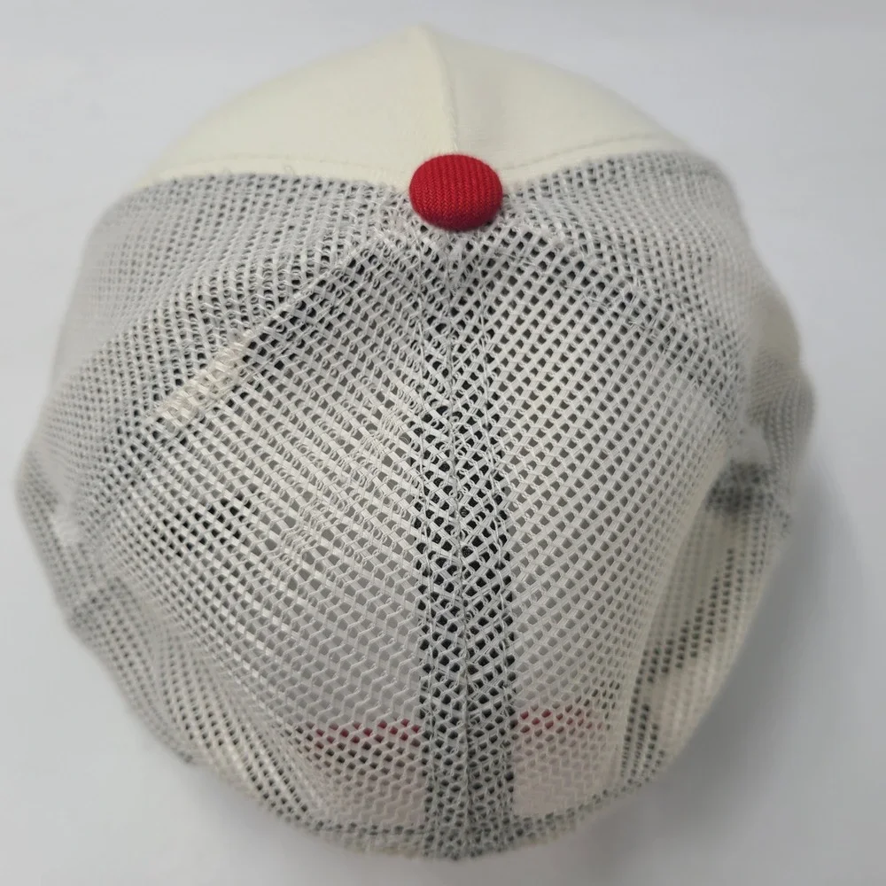 Women St Louis Cardinals Hat Snapback Trucker Mesh New Era 9Forty Cream Red MLB